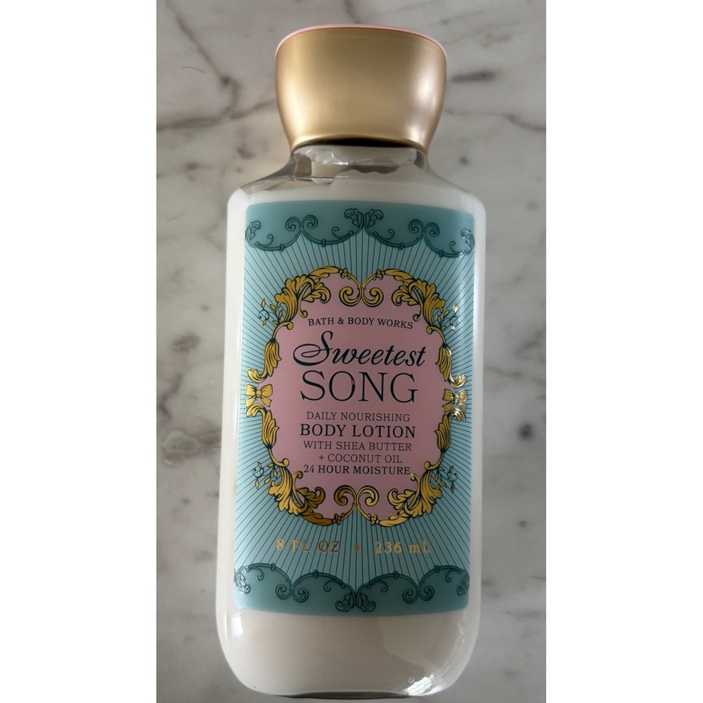 Bath & Body Works Sweetest Song Nourishing Body Lotion Cream Moisturizer 8 oz